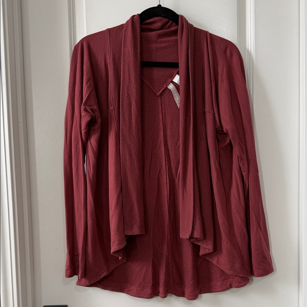 Athleta Nirvana Wear Two Ways Wrap Burgundy